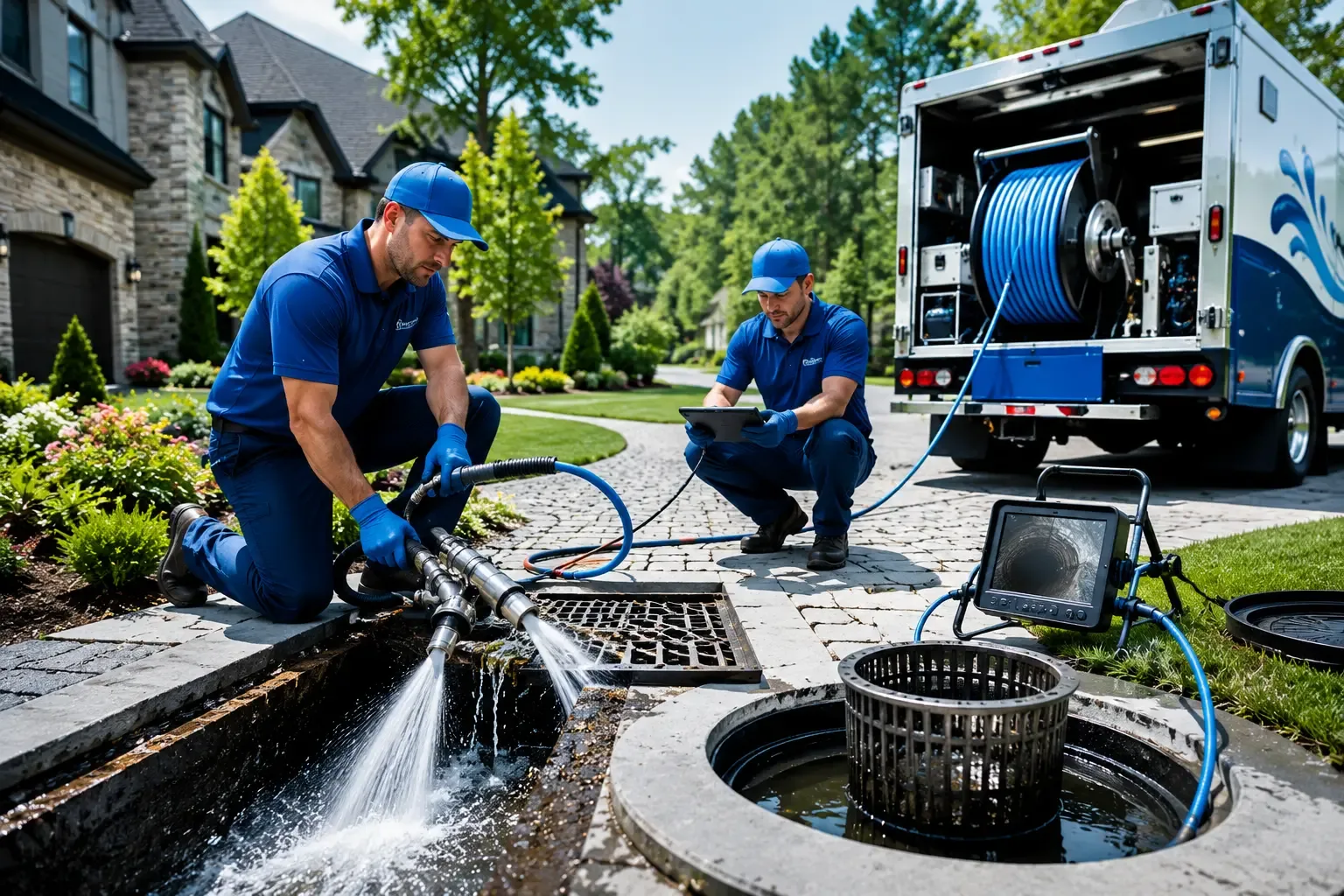 Local outdoor drain cleaning professionals in Columbus, NC