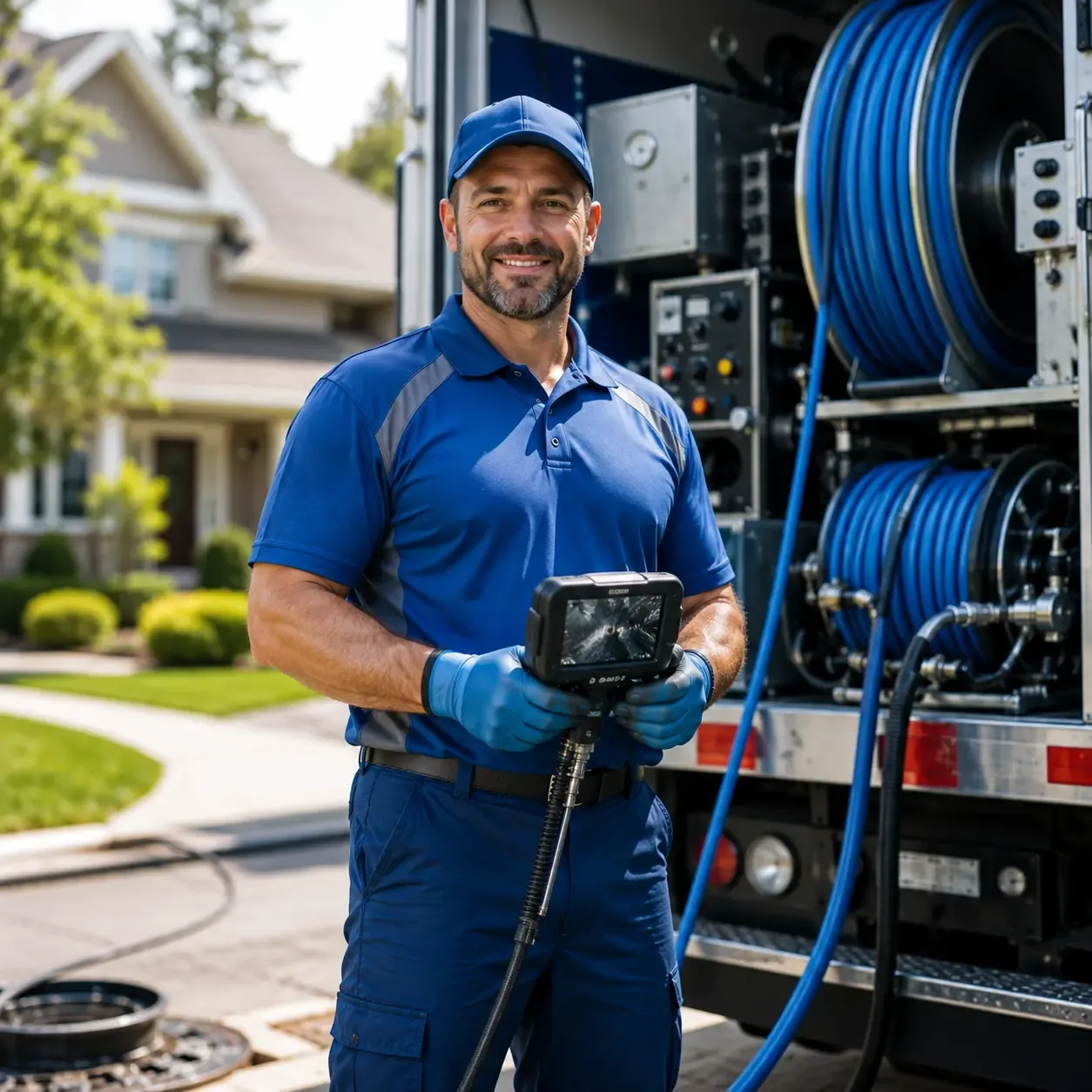 Local outdoor drain cleaning specialists in Columbus, NC